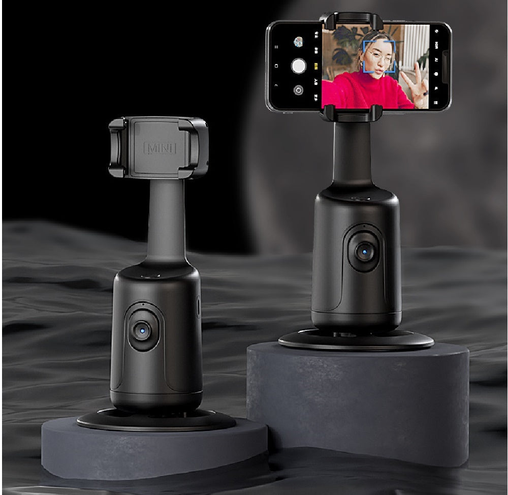 AI Smart Gimbal: 360° Auto Face Tracking Phone Holder for Stable Smartphone Videos and Vlogs
