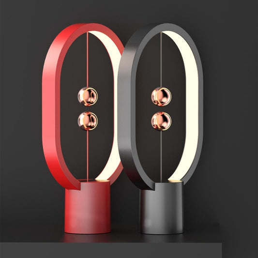 Mini Smart Magnetic Switch USB LED Table Lamp: Suspended Design for Bedroom Bedside Atmosphere