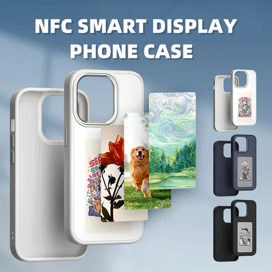Battery-Free E-Ink Screen Phone Case with Unlimited Screen Projection and Personalized Design