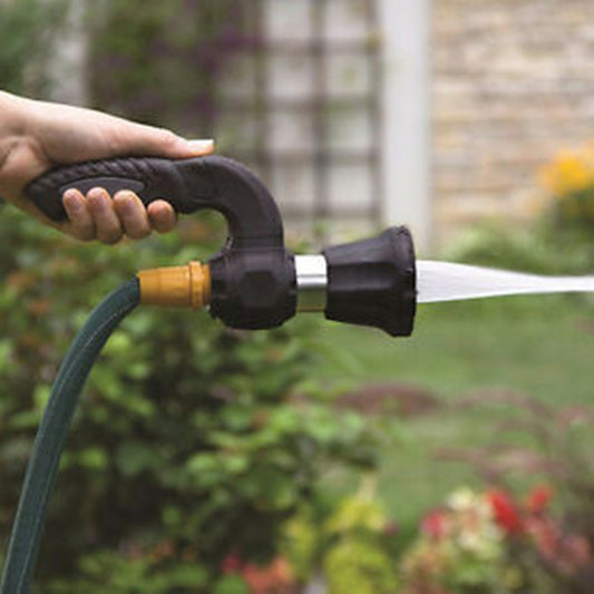 Adjustable Mighty Power Hose Blaster Nozzle for Lawn, Garden, and Car Washing